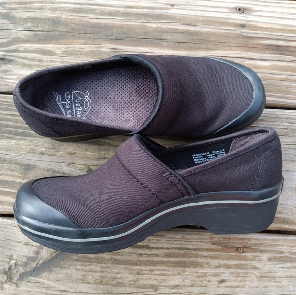 Dansko Volley Clogs Slip Resistant Black Vegan Professional Work Women's Size 37 - Picture 6 of 15